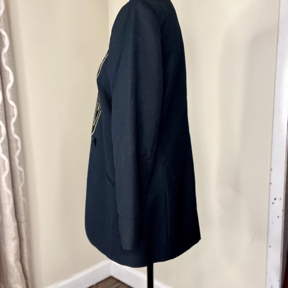 Vintage Velvet Inset Blazer - Picture 4 of 6